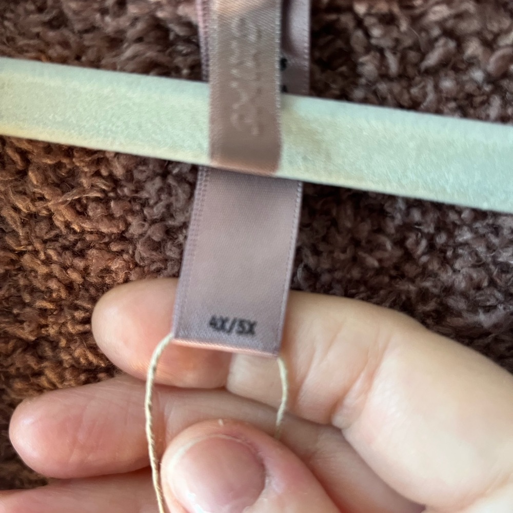 SKIMS NWT Cozy Boucle Knit long robe camel RARE FIND - Picture 7 of 15
